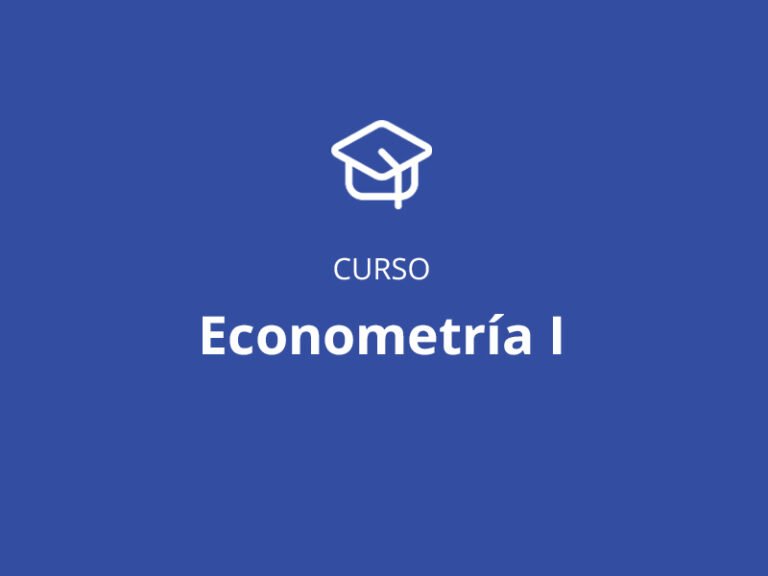 Econometría I