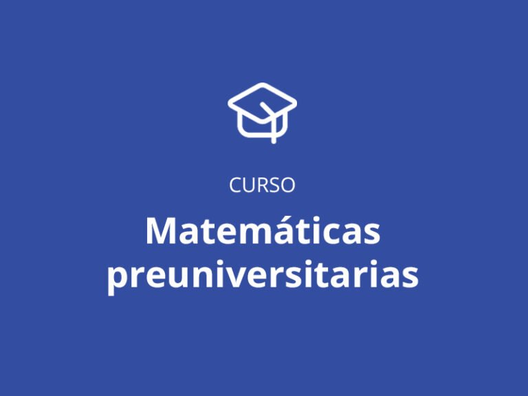 Matemáticas preuniversitarias